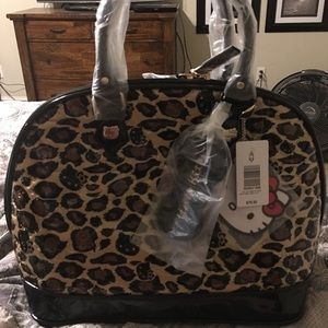 Hello Kitty Collectable Leopard Print Purse